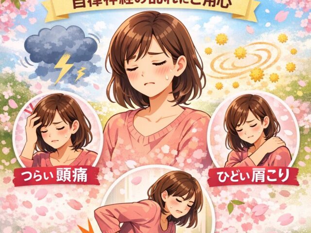 その不調、ストレスが原因かも？春に増える体のトラブル｜下高井戸 整骨院